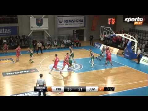 SportoTv.lt: LKL "Prienai" - Utenos "Juventus" rungtynių santrauka 2013-03-25