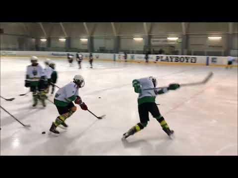 U-14 DP 12.11.2017 HK Slavija Junior - HK Olimpija 2:5, ogrevanje pred tekmo