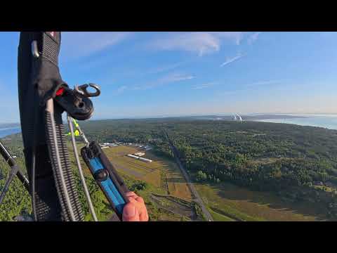 Paramotor flight with parents UNCUT