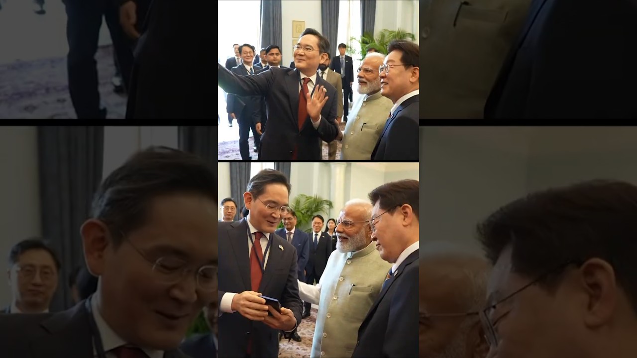 PM Modi, President Lee Jae Myung attend India-Korea Business Leaders Dialogue | #shorts