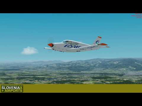 VFR flight from Maribor (LJMB lite) to Murska sobota (LJMS) - Slovenia X and Airports Ep. 06