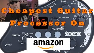 Video thumbnail for Cheapest Guitar Processor On Amazon - Ammoon Pockrock by GearZombie