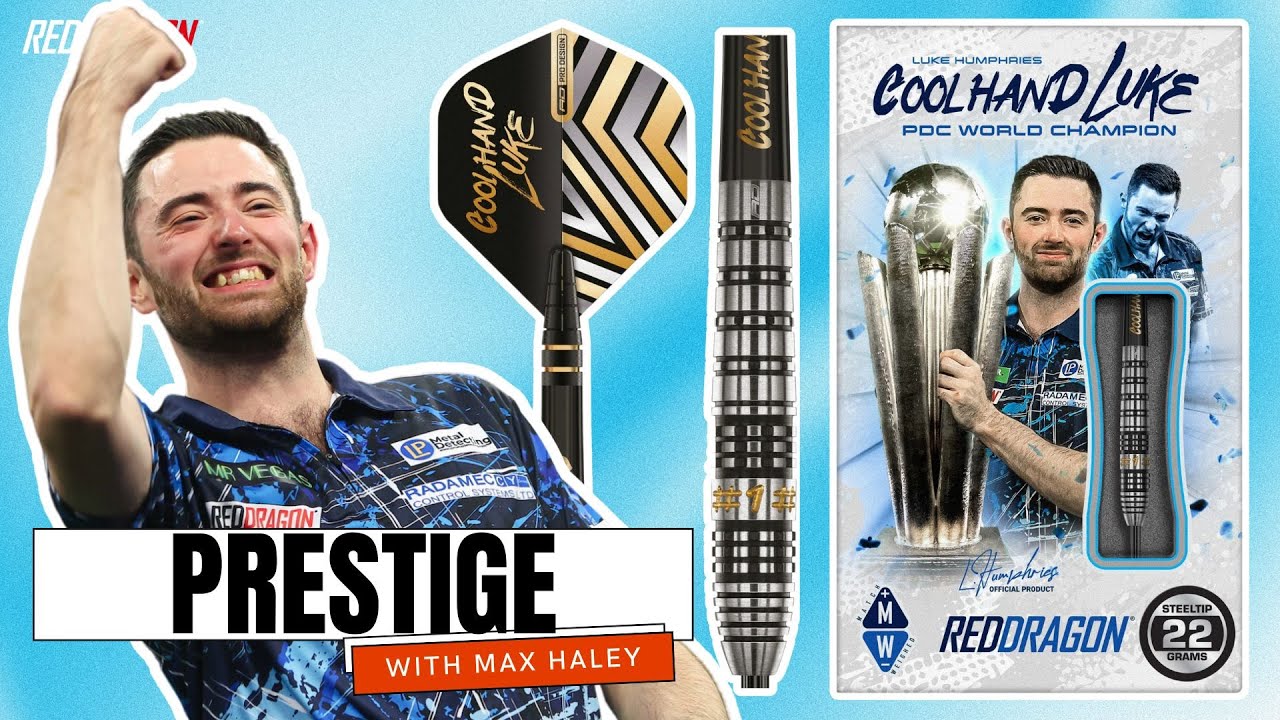 PRESTIGE LUKE HUMPHRIES RED DRAGON DARTS REVIEW WITH MAX HALEY