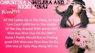 Christina Aguilera Ft. Nicki Minaj Woohoo W/Lyrics On Screen