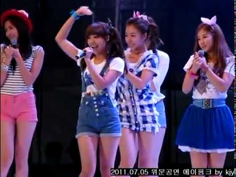 11/07/05 A Pink - I Don't Know @ KyungGi Military