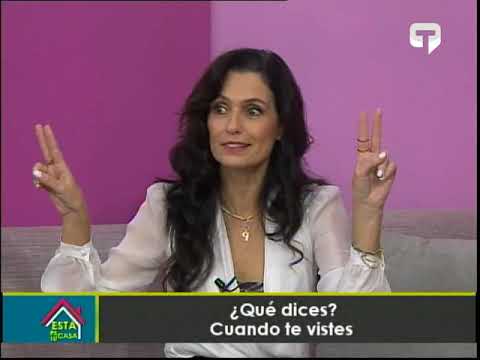 ¿Qué dices cuando te vistes?