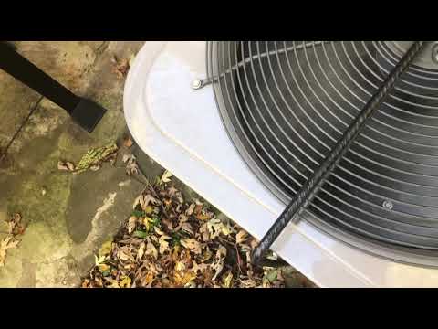 ICP 3 ton air conditioner running on Halloween day!