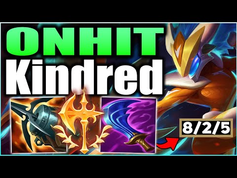 Onhit Kindred Jungle Destroys Rammus! Tank Shredder Onhit Carry Build! - League Of Legends