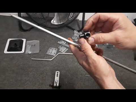 MR. GASKET 7668 FLOOR SHIFTER BASIC CONFIGURATION FOR TURBO 350