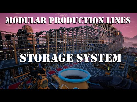 , title : 'Satisfactory Storage System & Modular Production Lines'