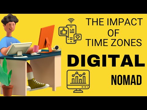 The Impact of Time Zones as a Digital Nomad