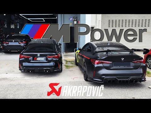 AKRAPOVIC BMW G82 M4 COMPETITION MALAYSIA | EVENTURI | ADRO | BEST EXHAUST FOR GX M2 M3 M4