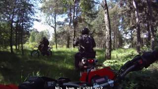 preview picture of video 'Offroading around Stockholm, Go Pro HD, KTM 690 Enduro R, part 1 of 4'