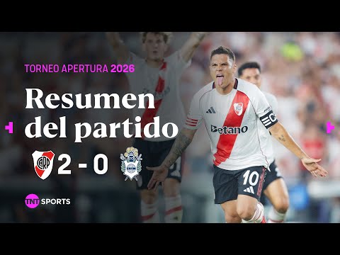De la mano de JUANFER QUINTERO, RIVER ganó en el MONUMENTAL| #River 2-0 #Gimnasia | Resumen