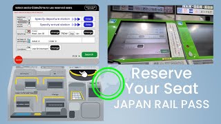 How to use JR Pass to reserve seats & ticket – Step by Step Guide