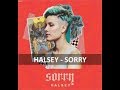 Halsey - Sorry (Lyrics Video) Halsey - Sorry (Lyrics Video)