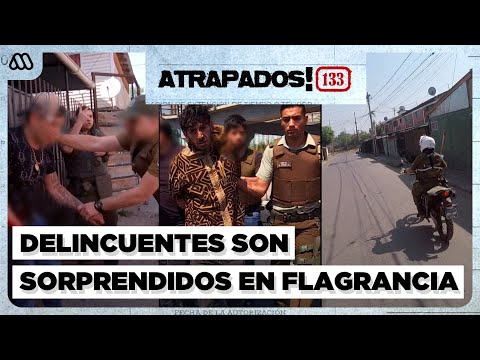 Atrapados! 133 | Carabineros sorprende a delincuentes en flagancia