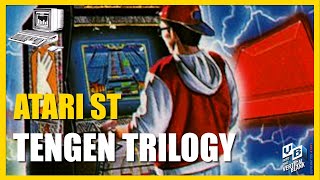 Atari ST: The Tengen Trilogy.  Crack the seal!