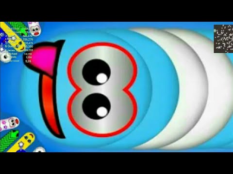 WormsZone.io 1,11823+ Score Epic Worms Zone Gameplay !!!