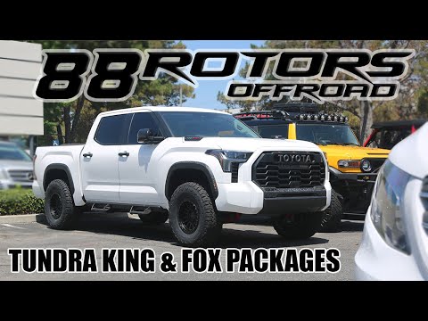 3RD GEN 2022+ TOYOTA TUNDRA KING & FOX SUSPENSION PACKAGES