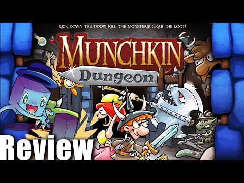 Munchkin Dungeon Review - with Tom Vasel