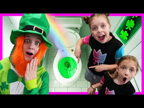 We CAUGHT A LEPRECHAUN! Is it one of Us?🌈 St. Patrick's Day Family Challenges with Kin Tin and RoRo