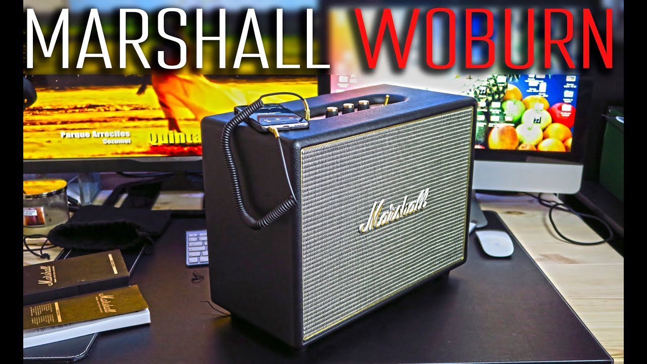 Портативная акустика Marshall Woburn, черная