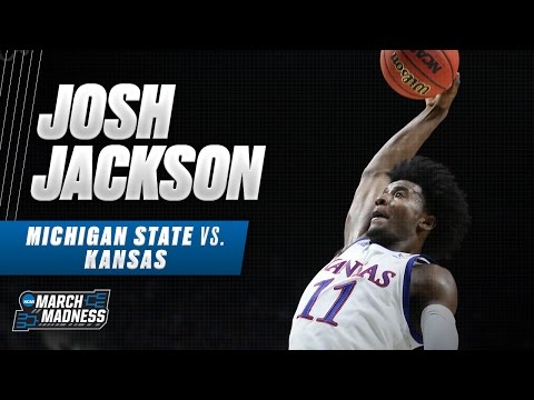 Michigan State vs. Kansas: Josh Jackson drops 23 points as Jayhawks advance