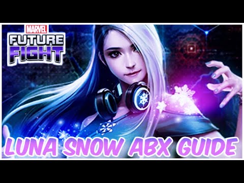 LUNA SNOW ABX ON BURN SEASON ON SPEED SUPER HERO FEMALE DAY (9.1M SCORE) (MARVEL  FUTURE  FIGHT)