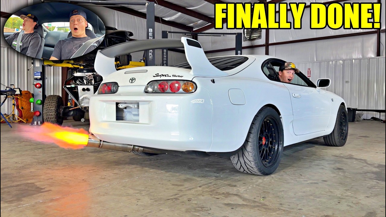 We Finally Finished Our 1,000HP MK4 Supra!