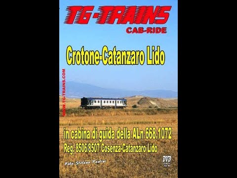 Crotone-Catanzaro Lido, cab-ride ALn 668.1072 parte 1/4