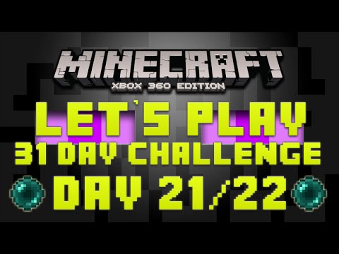 Minecraft Xbox 360 ★ 31 Day Let's Play Challenge ★ I Need Ender Pearls!! Episode 21/22