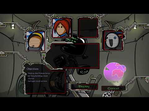 StarCraft: Cartooned - The Original Terran Campaign! - Episode 1 Mission 9: New Gettysburg