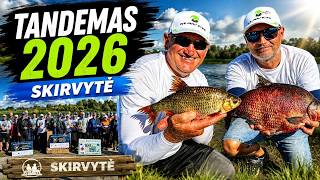 Skirvytė Tandemas 2026 Žuvys ir Apdovanojimai