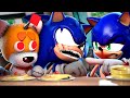 Sonic's debate with Sonic.exe [JEFFERY DALLAS - Waffles Parody]