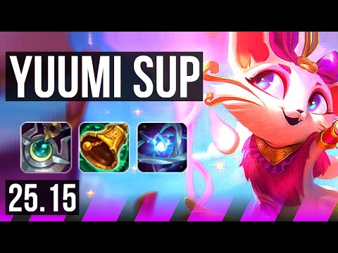 YUUMI & Lucian vs SHEN & Kai'Sa (SUP) | 1/1/28 | KR Diamond | 25.15