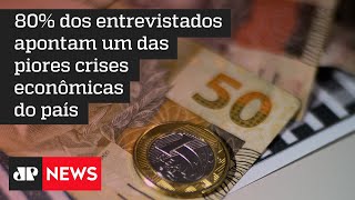 70% dos brasileiros dizem que situação do país é péssima, aponta pesquisa