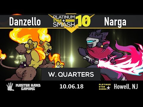 Platinum Star Smash 10 - Danzello (Zetterburn) vs Narga (Clairen) - W Quarterfinals