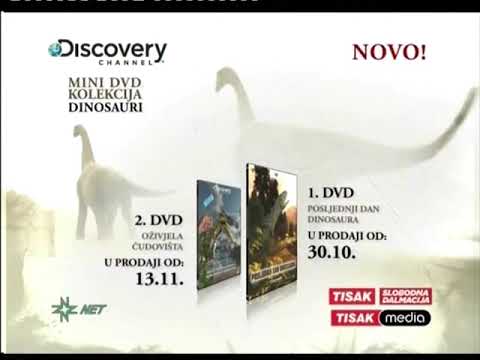 Reklama • DVD Dinosauri (2010.)