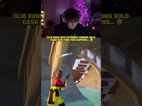 Clix vs Peterbot 😳