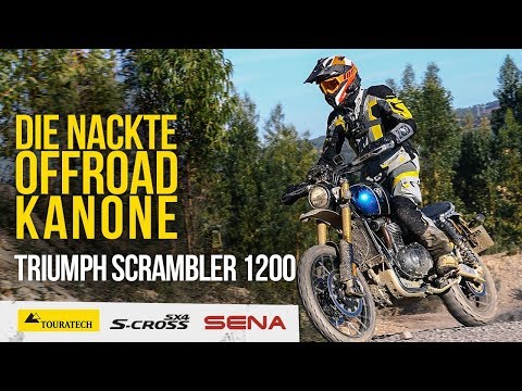 On- & Offroad Test Triumph Scrambler 1200 XC & XE – Motorradreise.TV