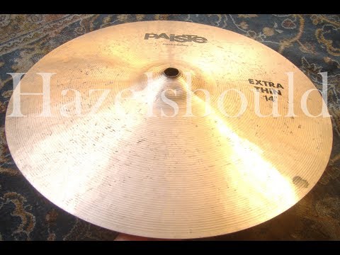 Paiste 2002 Prototype 14" Extra Thin Crash 686 gs