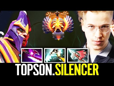 TOPSON Silencer [FULL GAMEPLAY] - Pro Midlane Guide | Dota 2 IMMORTAL GAMEPLAY
