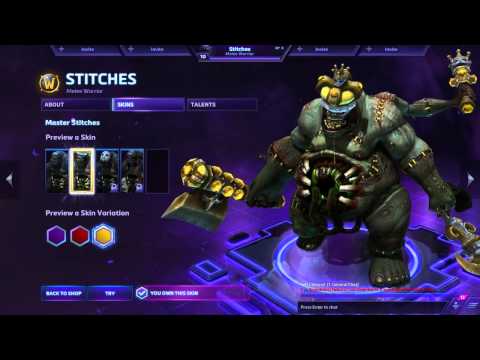 Stitches Master Skin! - Metro's Demo [Heroes of the Storm]