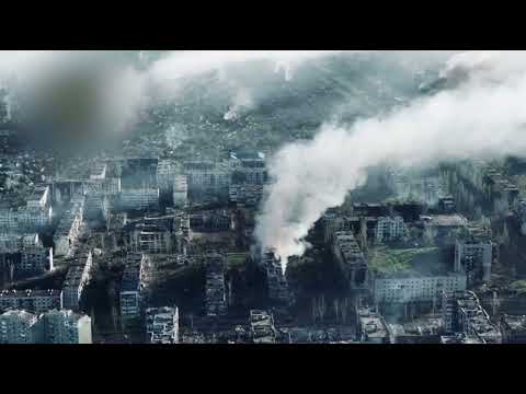 Ukraine - 07.05.2023. Bird's Eye View On Bakhmut.