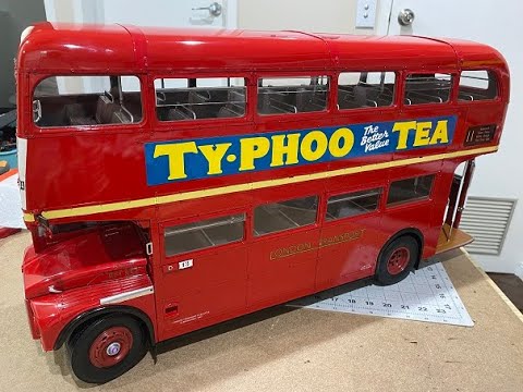 The big red bus Part 21 - Building the 1/12 scale Agora models Routemaster bus.