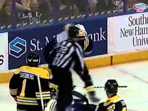 Jamie Tardif fights Richard Clune 10/19/12 (AHL)