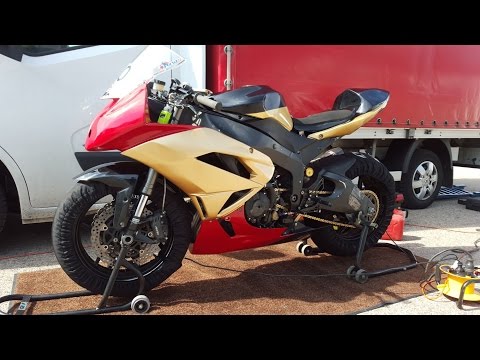 Rinas onboard - Motorland Aragon - best lap 2.07,1 - Superstock600 - 2016.03.27 - ZX6R