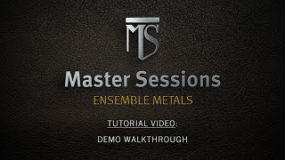 Video thumbnail for Ensemble Metals Collection - Demo Walkthrough | Heavyocity by Heavyocity Media