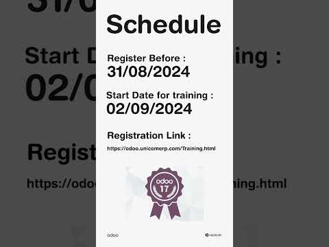 ODOO  Training